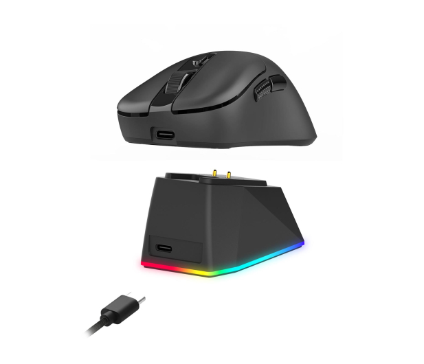 Redragon OUTLET - Ebony Ultra PAW3950 30000 DPI Czarna - 1539466 - zdjęcie 2